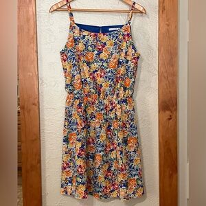 Staccato Blue Floral Mini Dress